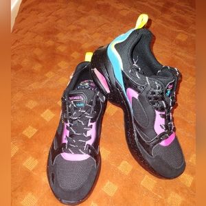 Skechers Womens 155229 Tokidoki M Uno Tokiglow Black Multi Shoes